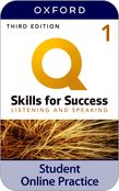 Q: Skills for Success Level 1 Listening and Speaking iQ Online Practice cover