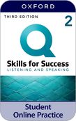 Q: Skills for Success Level 2 Listening and Speaking iQ Online Practice cover