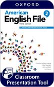 American English File Level 2 Student Book Classroom Presentation Tool cover