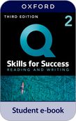Q: Skills for Success Level 2 Reading and Writing Student Book e-book cover