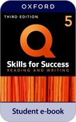 Q: Skills for Success Level 5 Reading and Writing Student Book e-book cover