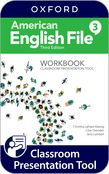 American English File Level 3 Workbook Classroom Presentation Tool cover