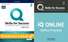 Q: Skills for Success Level 2 Listening and Speaking Student e-book and iQ Online Practice